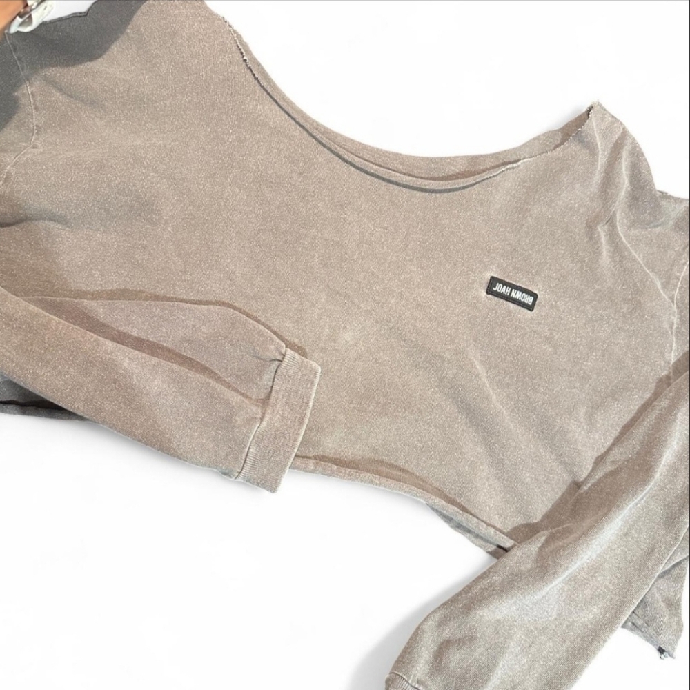 Joah Brown Long Sleeve Crop